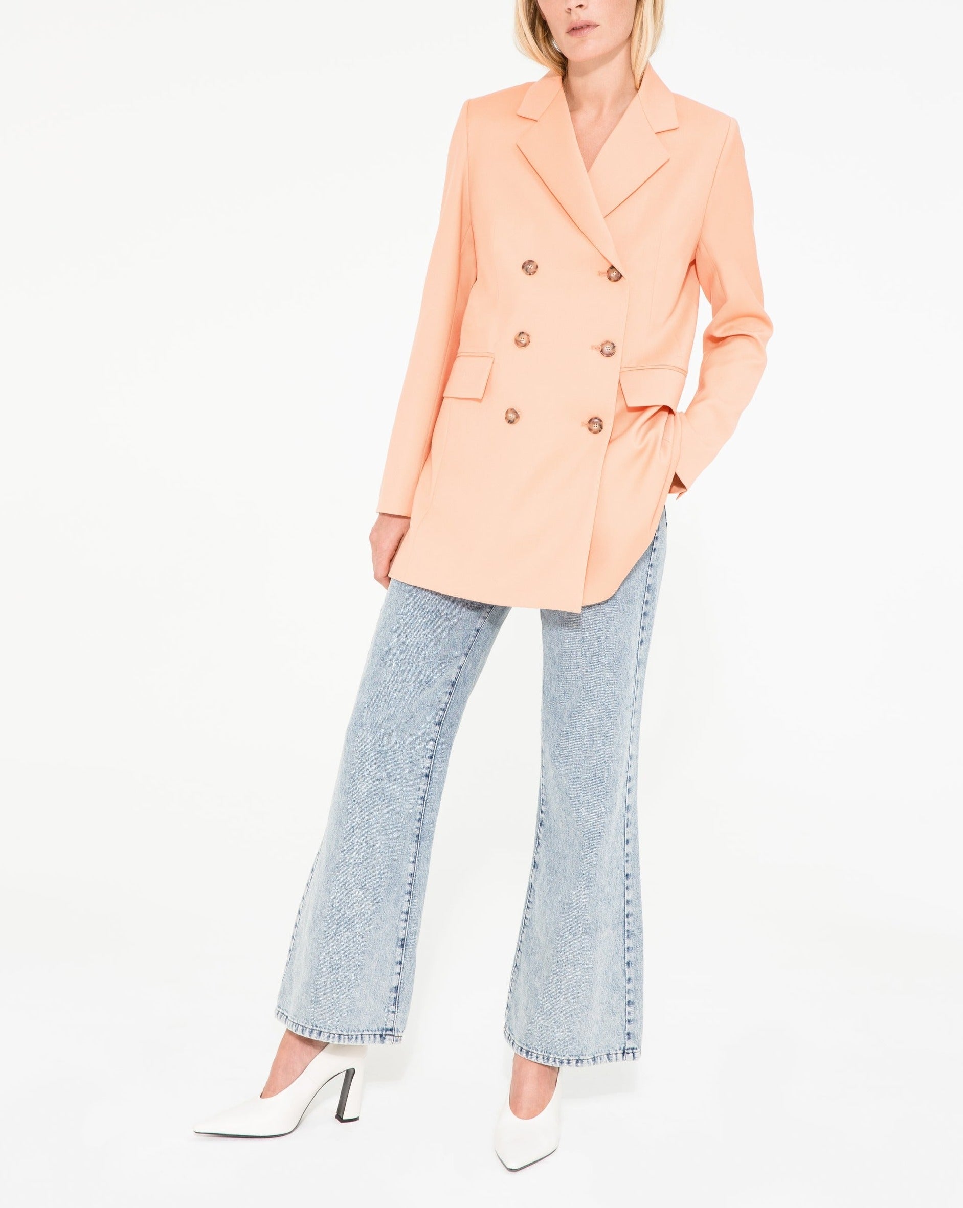 Margaux Lonnberg - Margaux Lonnberg - Veste Warhol - Abricot