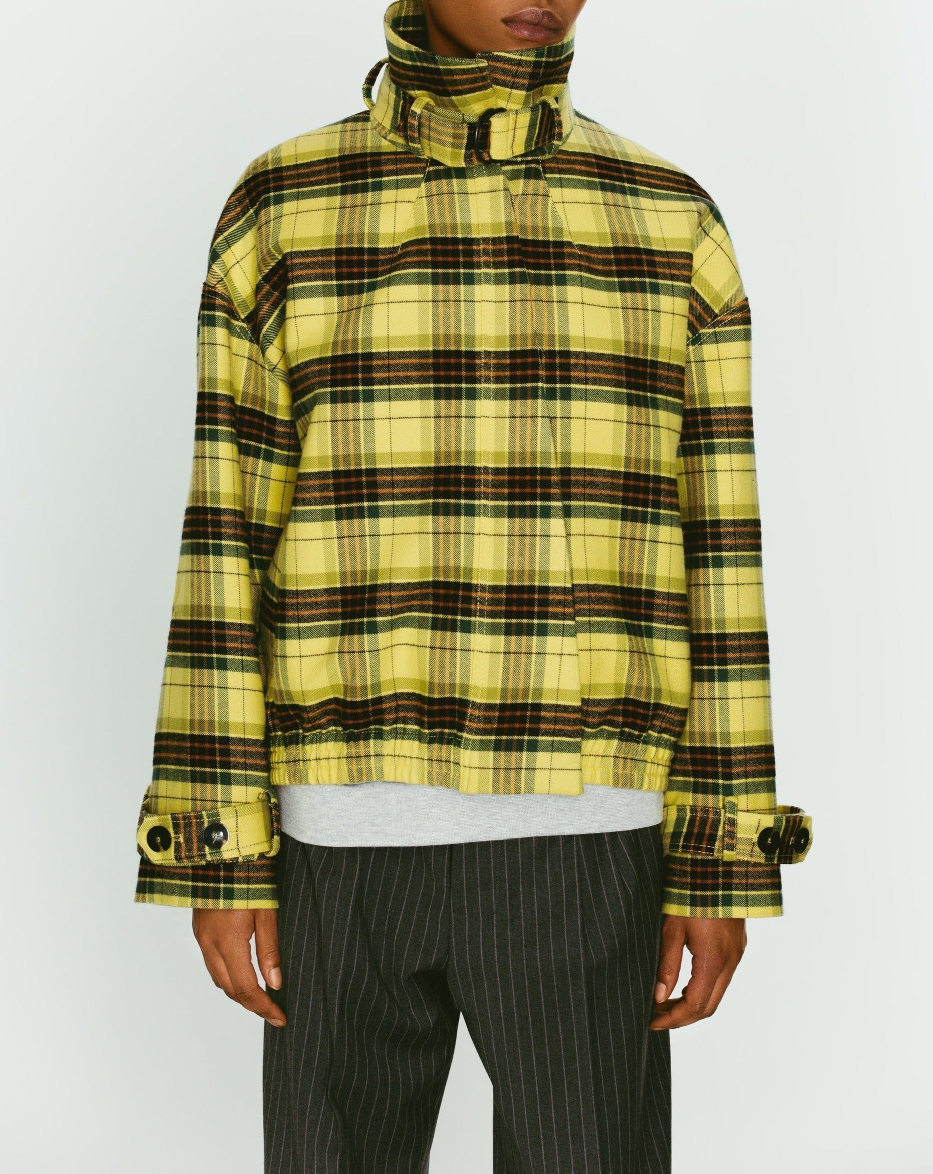 Margaux Lonnberg - Margaux Lonnberg - Veste Conrad - Yellow Check
