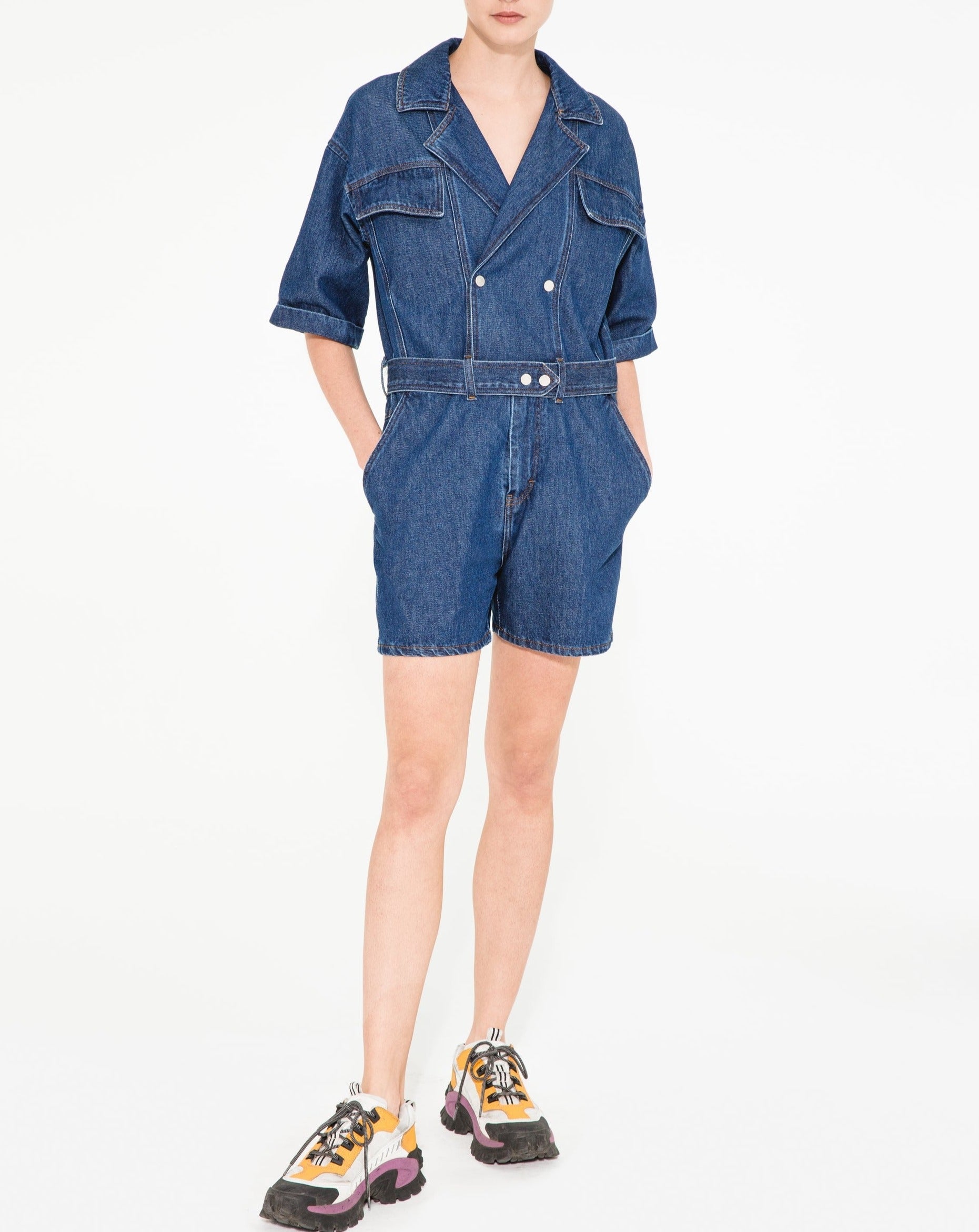 Margaux Lonnberg - Margaux Lonnberg - Combinaison Jay - Blue Jean