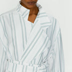 Margaux Lonnberg - Robe Kate - Green Stripes