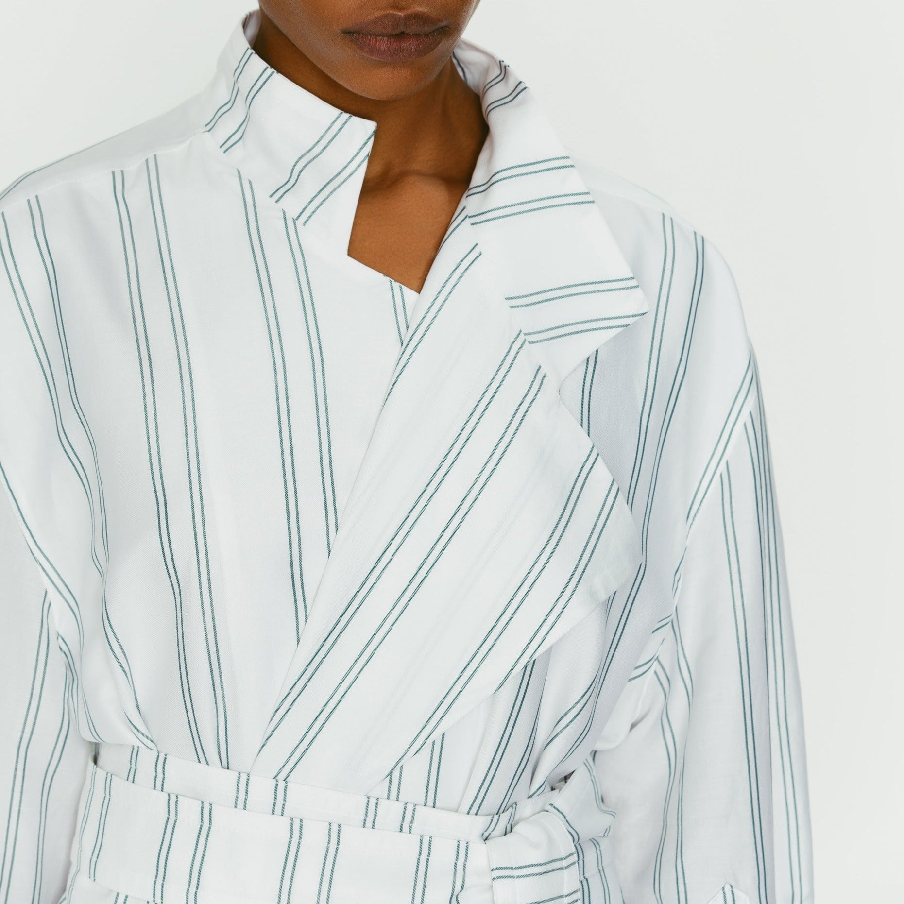 Margaux Lonnberg - Robe Kate - Green Stripes