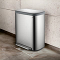 Empire 60L Selective Sorting Bin - Stainless Steel