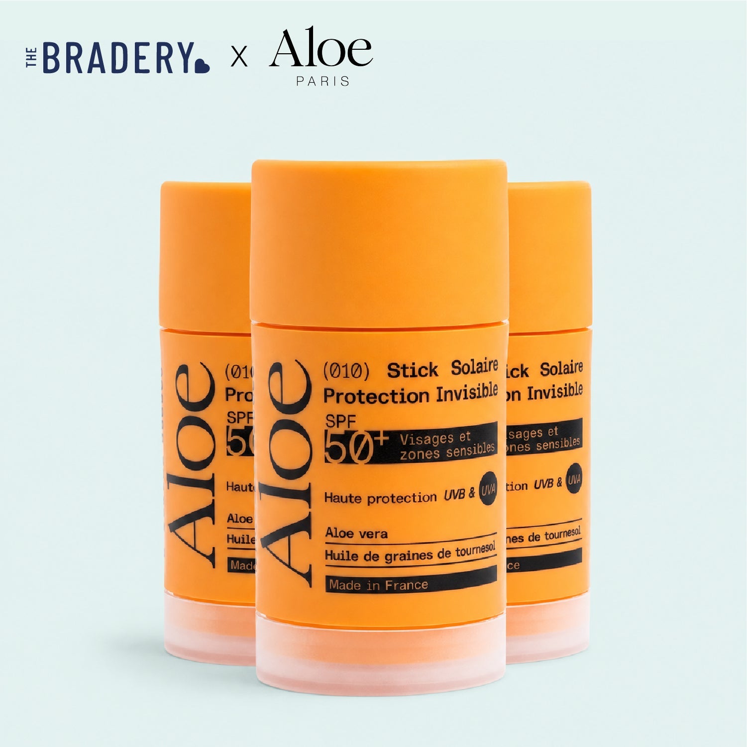 3 Sticks Solaire Spf50+ Uva/Uvb