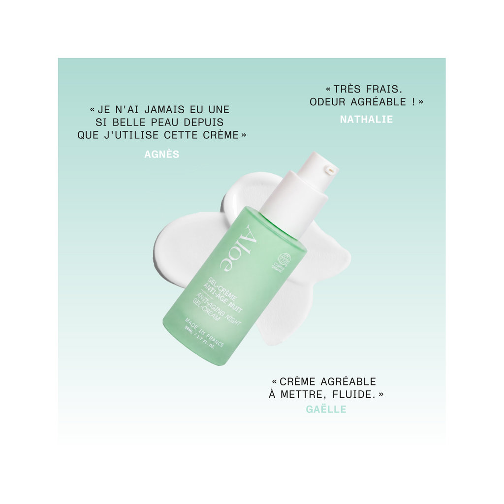 Gel-Crème Anti-Âge Nuit BIO