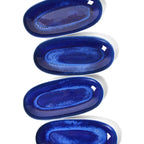 Plat De Service L - Bleu Odyssée
