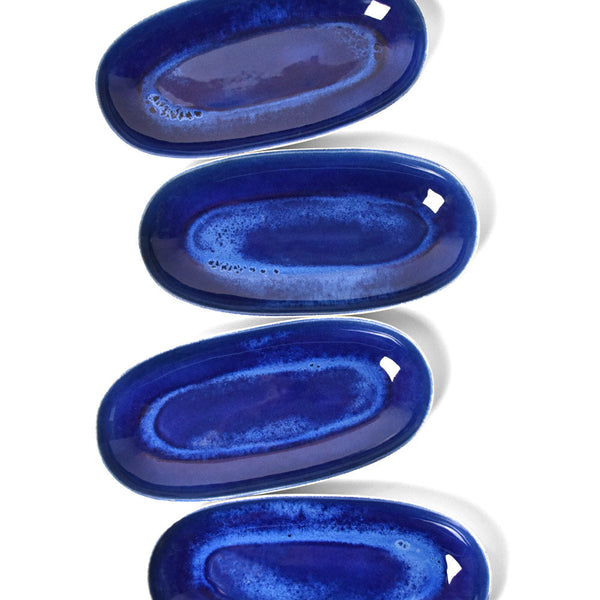 Plato de servicio L - Azul Odisea
