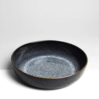 Round Serving Dish - Seafoam Black