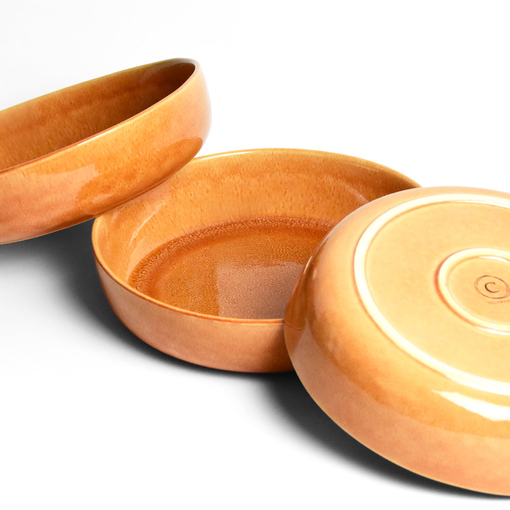 Round Serving Dish | Terracotta Sienna