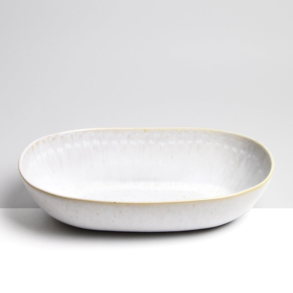 Plat De Service Xl - Blanc Audacieux