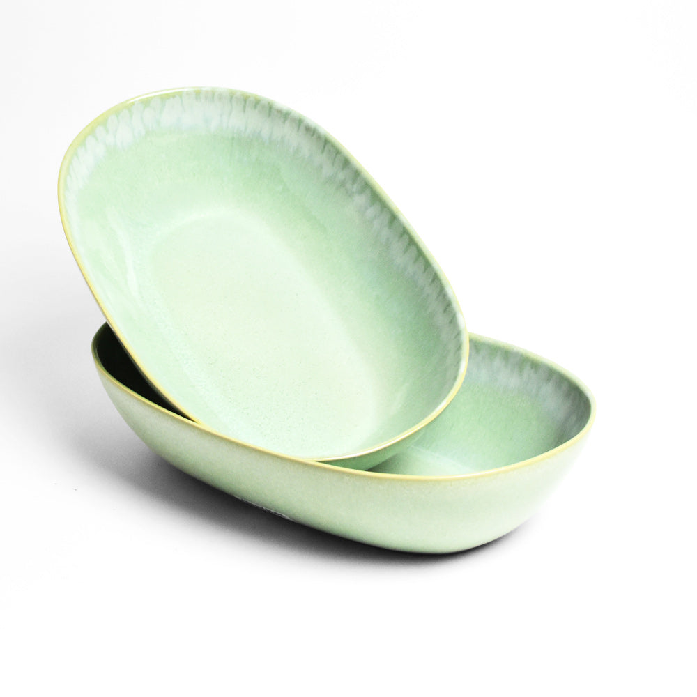 Plato para servir XL | Verde atrevido