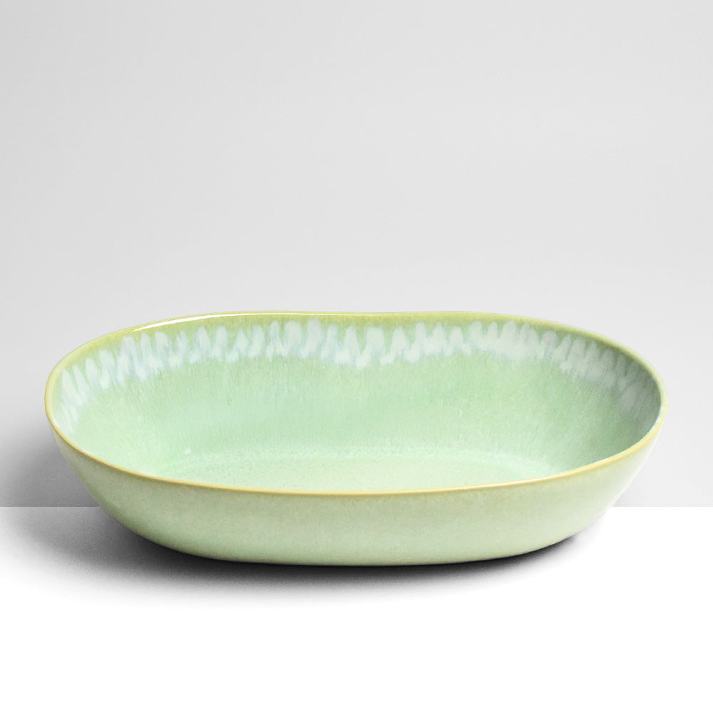 Plato para servir XL | Verde atrevido