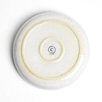 Plat De Service Rond - Blanc Audacieux
