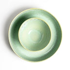Plat De Service Rond - Vert Audacieux