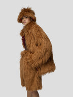 Fleece Glazer In Fire Grizzly Fur