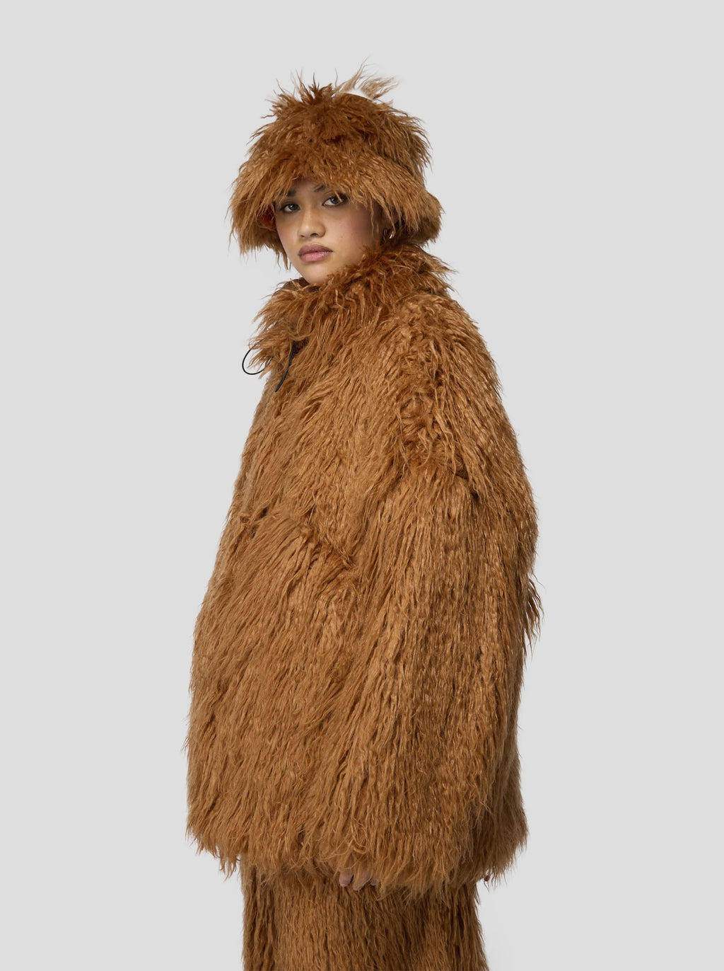 Fleece Glazer In Fire Grizzly Fur