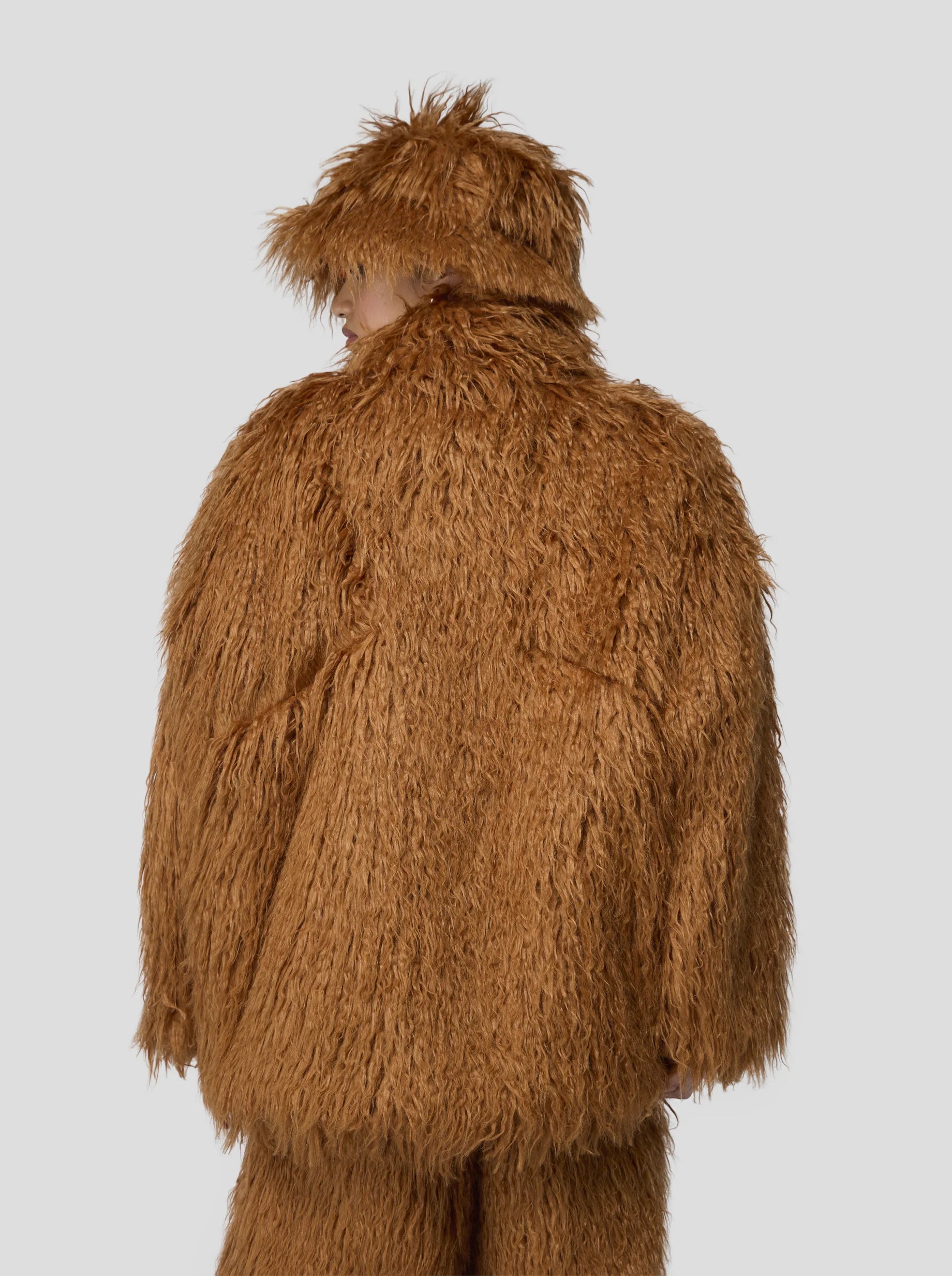 Fleece Glazer In Fire Grizzly Fur
