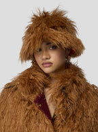 Fleece Glazer In Fire Grizzly Fur