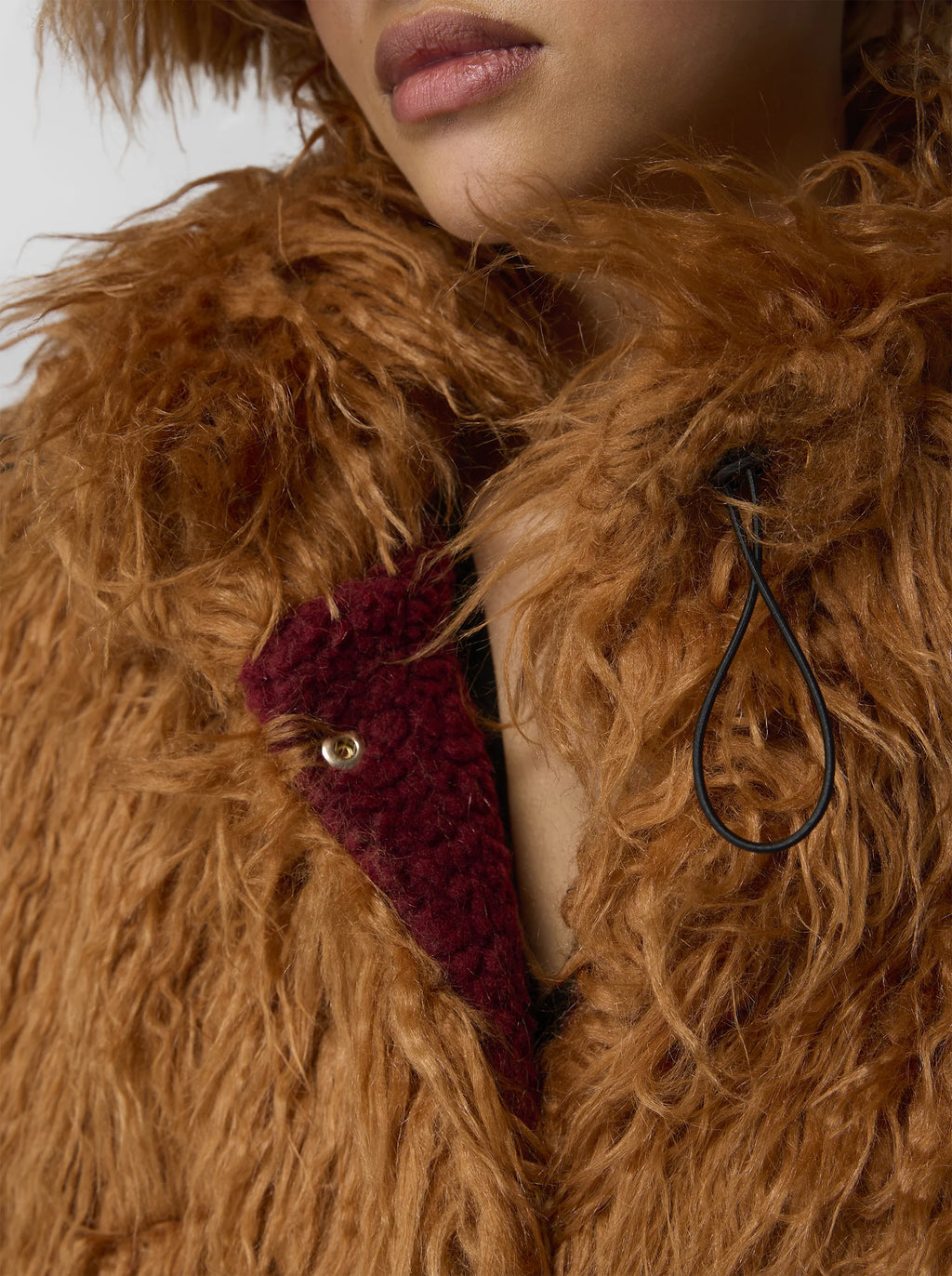 Fleece Glazer In Fire Grizzly Fur