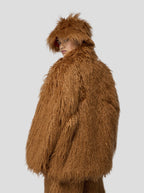 Fleece Glazer In Fire Grizzly Fur