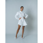 Robe Popelin - Blanc