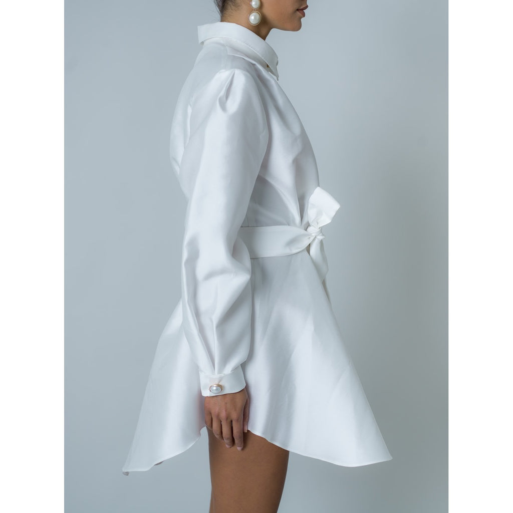 Robe Popelin - Blanc