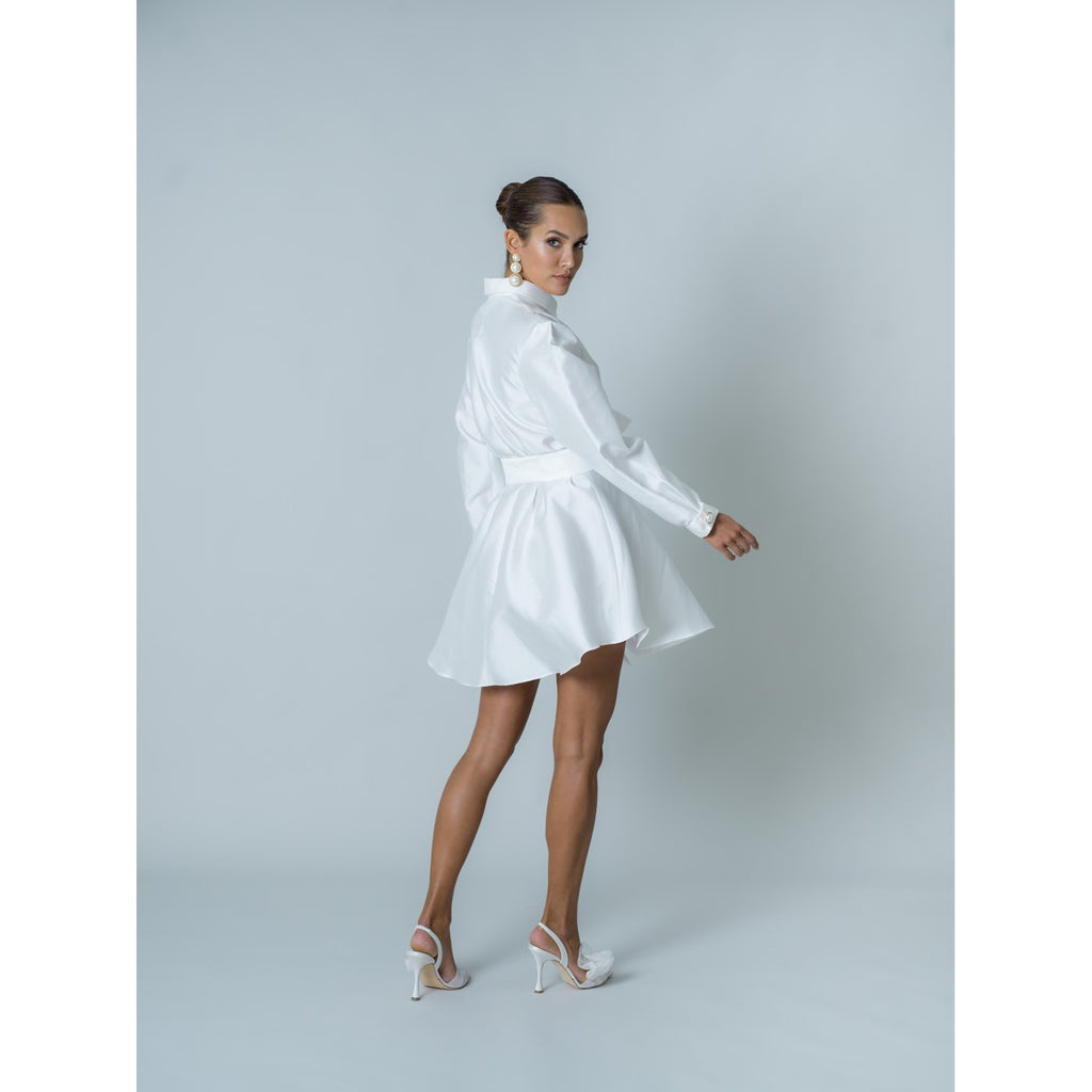 Robe Popelin - Blanc