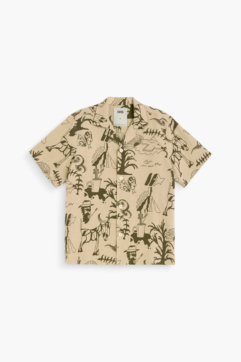 Chemise Poplan Cuba - Beige