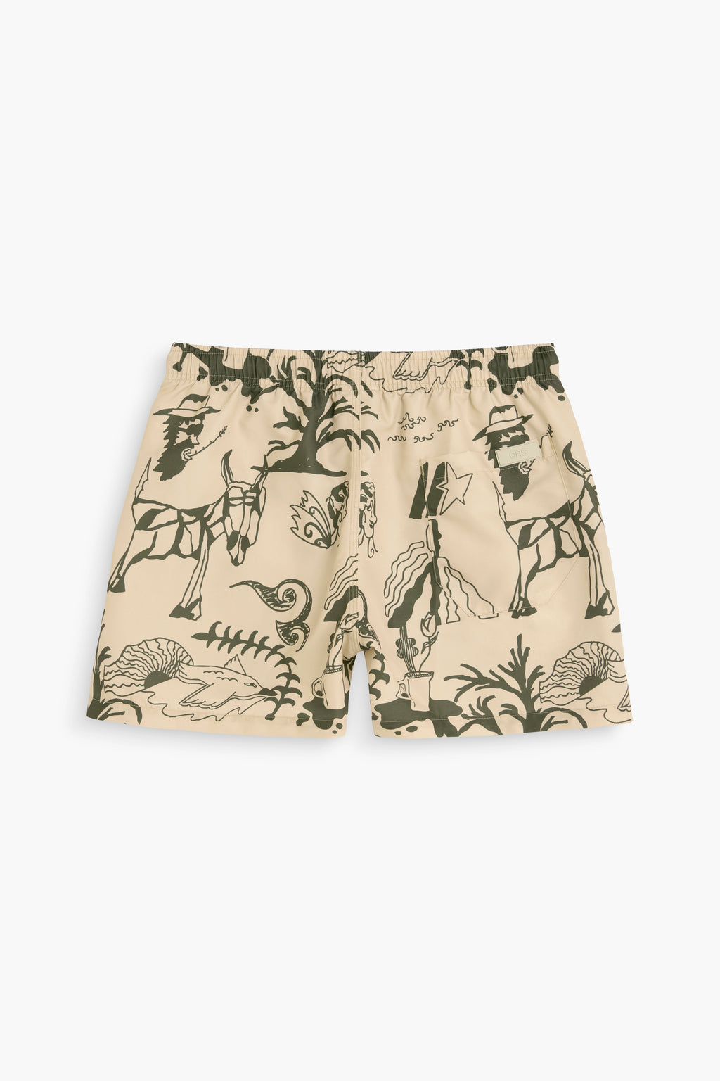 Short De Bain Poplan - Beige