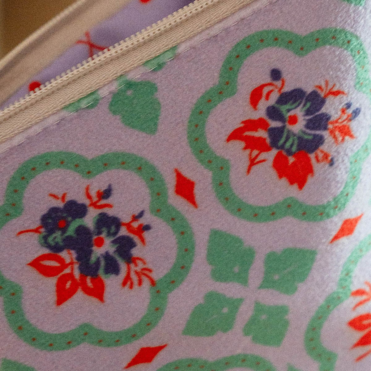 Mona - Porte-Monnaie - Velours - Lila