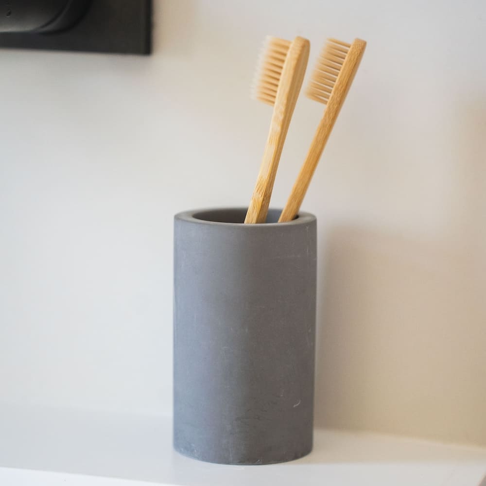 Diatomite Stone Toothbrush Holder - 2 Colors