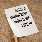 XL Text Poster