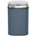 Papelera automática Majestic de acero inoxidable - 58L - Gris