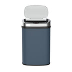 Papelera automática Majestic de acero inoxidable - 58L - Gris