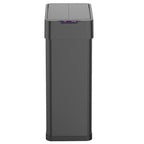 Silverlake Automatic Stainless Steel Trash Can - 70L - Black