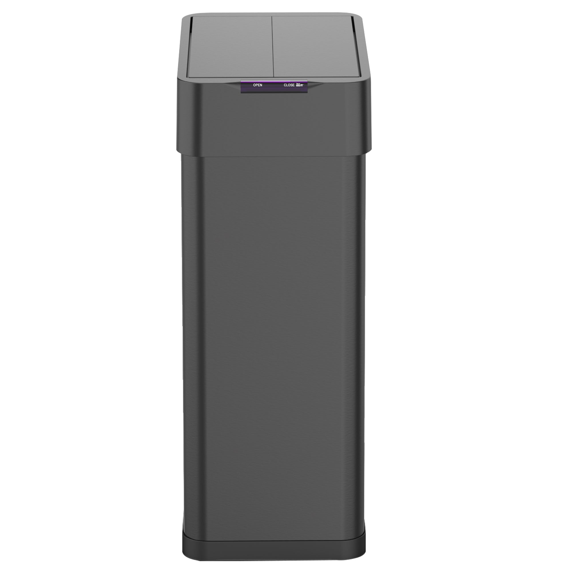 Silverlake Automatic Stainless Steel Trash Can - 70L - Black