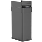 Silverlake Automatic Stainless Steel Trash Can - 70L - Black