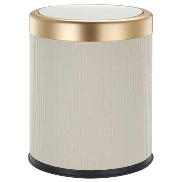 Papelera de baño Push Glint - 8L - Dorado
