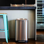 Greenwich Stainless Steel Pedal Bin - 30L - Silver