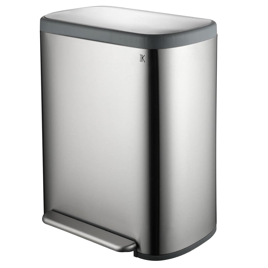 Empire 60L Selective Sorting Bin - Stainless Steel