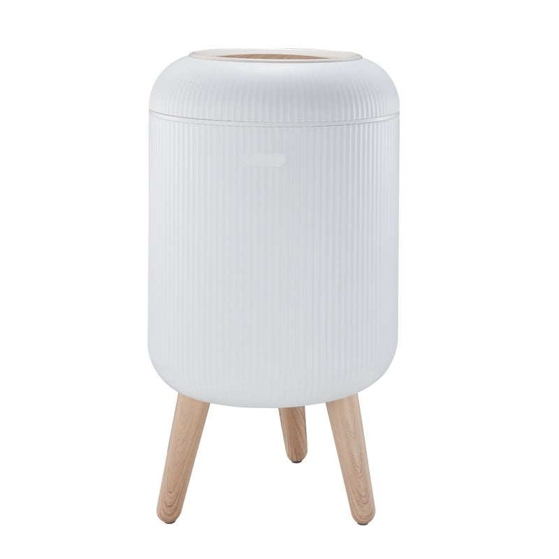 Limo - 9L Push Bathroom Bin - Wood