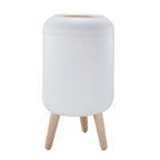 Limo - 9L Push Bathroom Bin - Wood