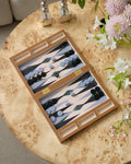 Backgammon Laqué