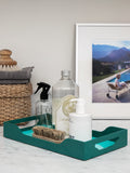 Printworks Lacquered Tray M - Turquoise/Green