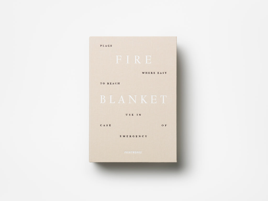 Manta Ignífuga - Fire Blanket, Beige