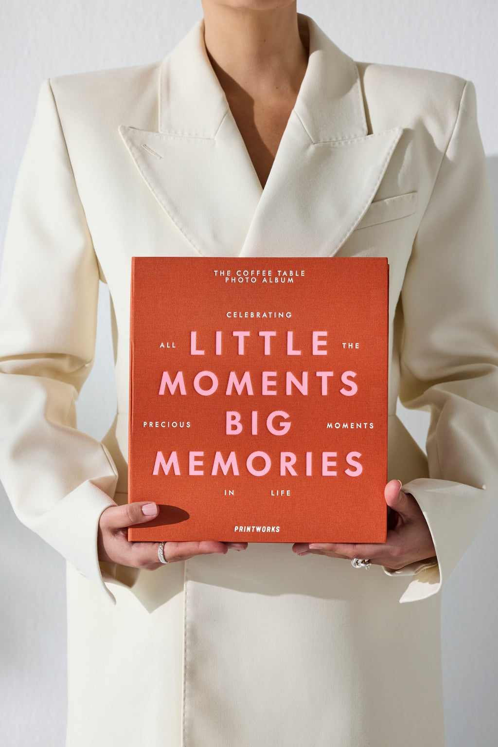 Álbum de Fotos - Pequeños Momentos, Grandes Recuerdos, Naranja