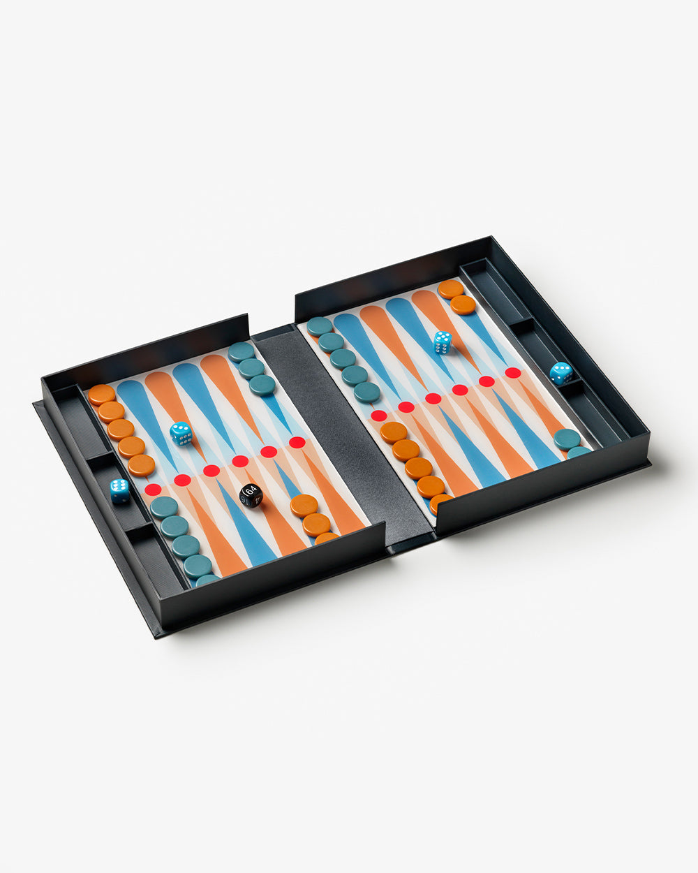 Art of Backgammon - Anthracite
