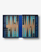 Classique - Art Of Backgammon Mirror/Bleu Foncé/Cuivre