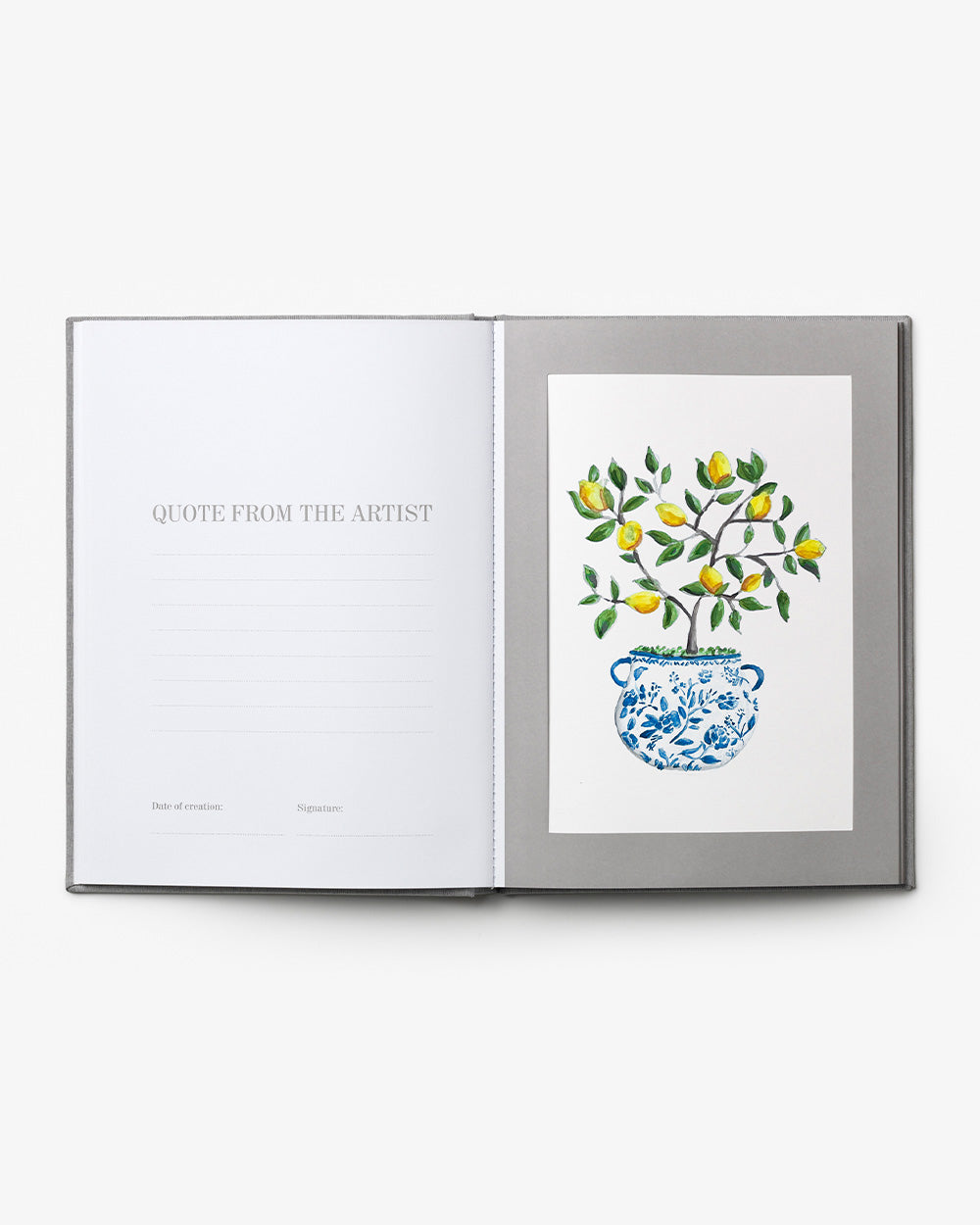 Framed Book - Great Art, Grey
