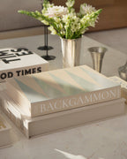 Classique « Art Du Backgammon » Mirror/Beige/Transparent