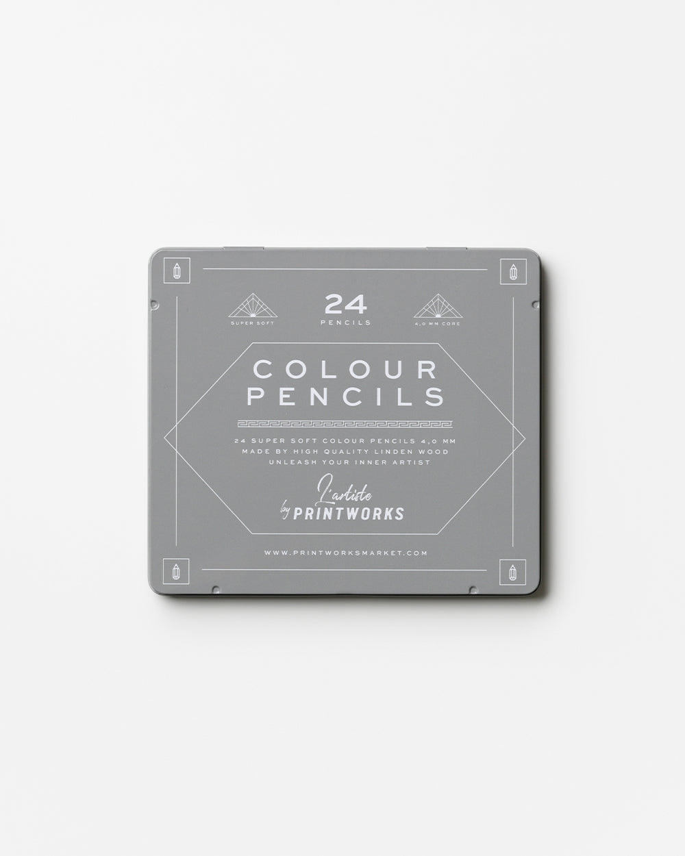 24 Coloured Pencils - Classics
